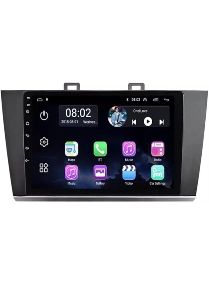 SHEZA STAR Android Car Stereo for Subaru Outback Legacy 2015-2018 2GB RAM 32GB ROM Support Carplay, M-Link Wi-Fi BT, Radio GPS, 9 Inch IPS Touch Screen with AHD Camera Included - Image 1