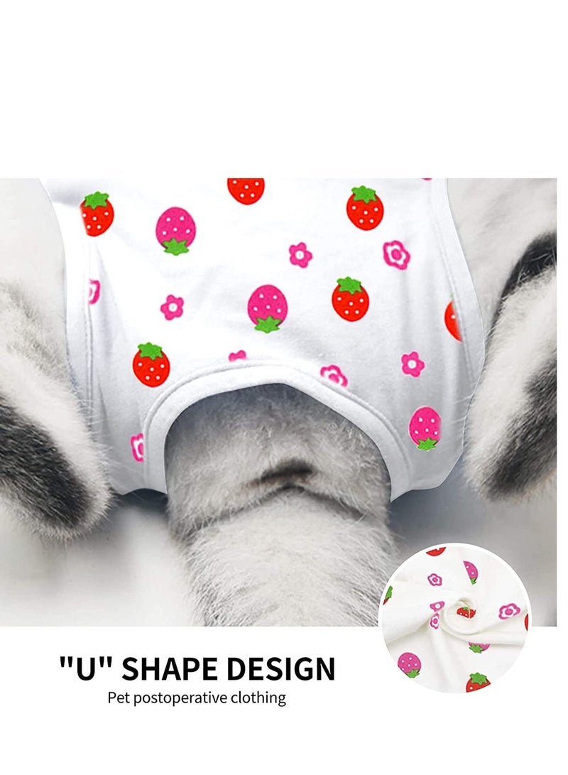 SYOSI Cat Recovery Suit for Abdominal Wounds or Skin Diseases After Surgery Wear Anti Licking Wounds Breathable E-Collar Alternative for Cats and Dogs Recommended by Vets - Image 4