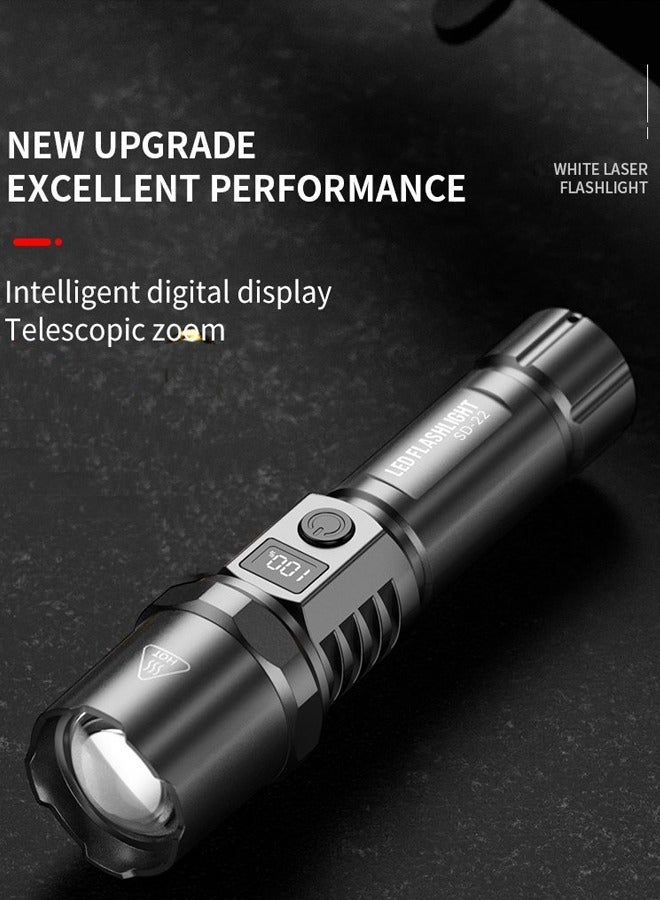 Rechargeable LED Flashlights High Lumens, Super Bright Flashlight Powerful Handheld Flashlight for Camping Emergencies Hiking - Image 4