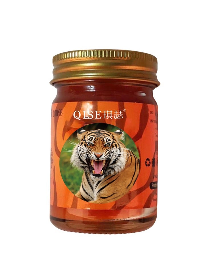 كيز مرهم باه Tiger Balm، كريم عشبي ناعم ولطيف لتخفيف آلام المفاصل، لاصقة آمنة لتخفيف آلام التهاب المفاصل وآلام العضلات، تدليك Red Tiger لتخفيف سريع لآلام المفاصل وآلام التهاب المفاصل - Image 1