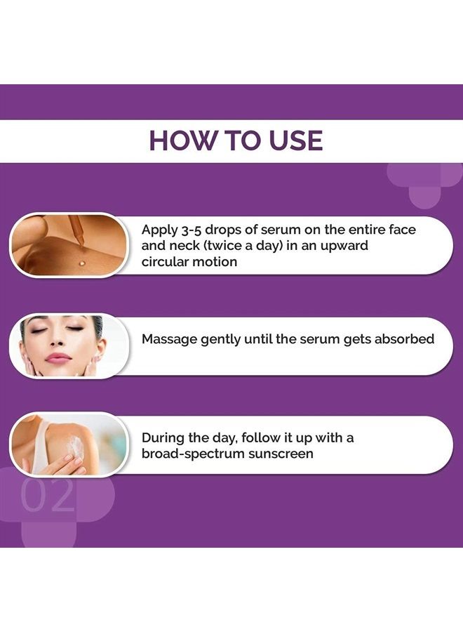 THE derma Co سيروم فيتامين سي للوجه بنسبة 20% للرجال والنساء لإشراق البشرة - 20 مل (ديرماكو) - Image 4