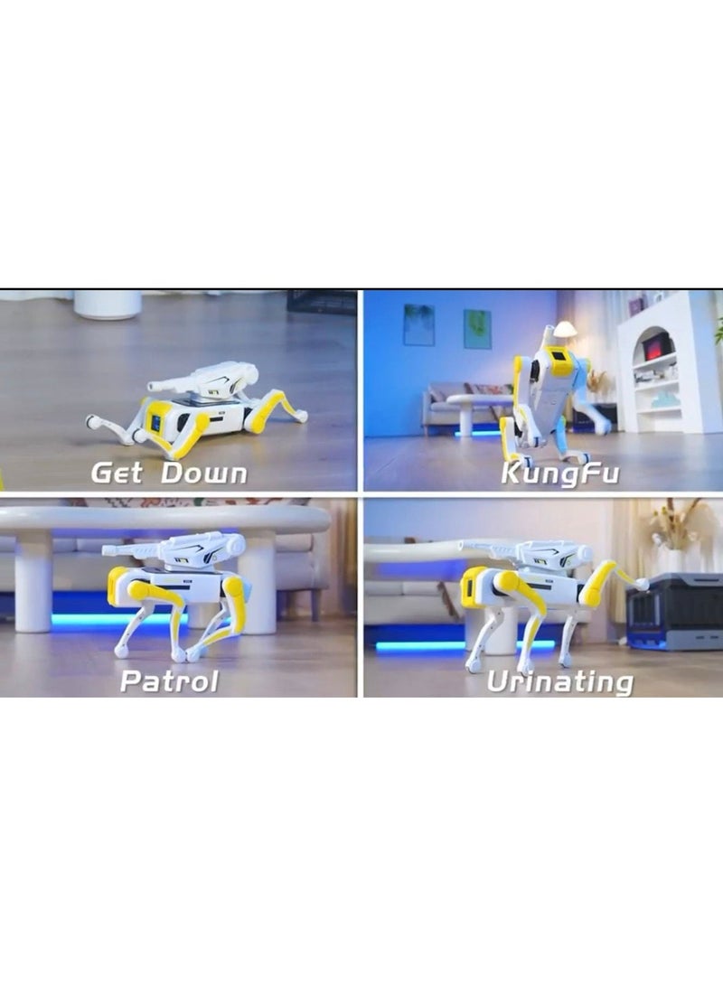 Smart Robotic Dog with Voice Command – Programmable AI Pet for Kids, Dances, Walks & Interactive Play Modes, Remote Controlled Learning Companion - Image 5