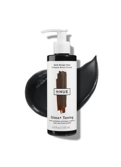 dpHUE dpHUE Gloss Toning Green  Deep Condition  Neutralize Brass  For Dark Hair Red Warmth Dark Brown  AntiBrass Treatment Hair Conditioner  Vegan Leaping Bunny  65 oz 
