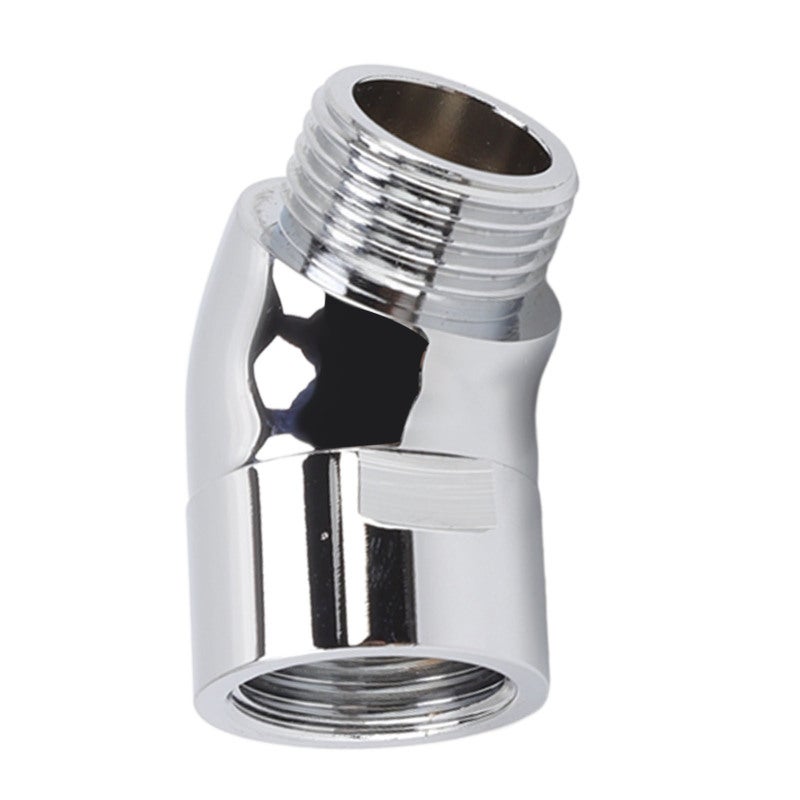 Handhold Shower Elbow Adapter 135 Degrees Shower Head Brass Elbow Adapter Shower Accessories G1/2in - Image 4