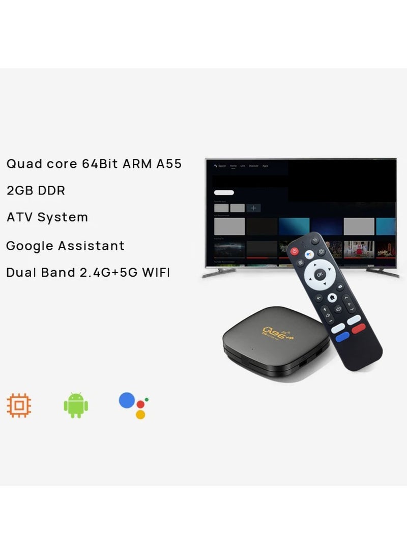 Q96 PlusPlus ATV WIFI HD 4K pk Q96 MAX TV Box 4G 5G Set-top Box Android 13 Media Player Android Quad Core Smart TV Box - Image 2
