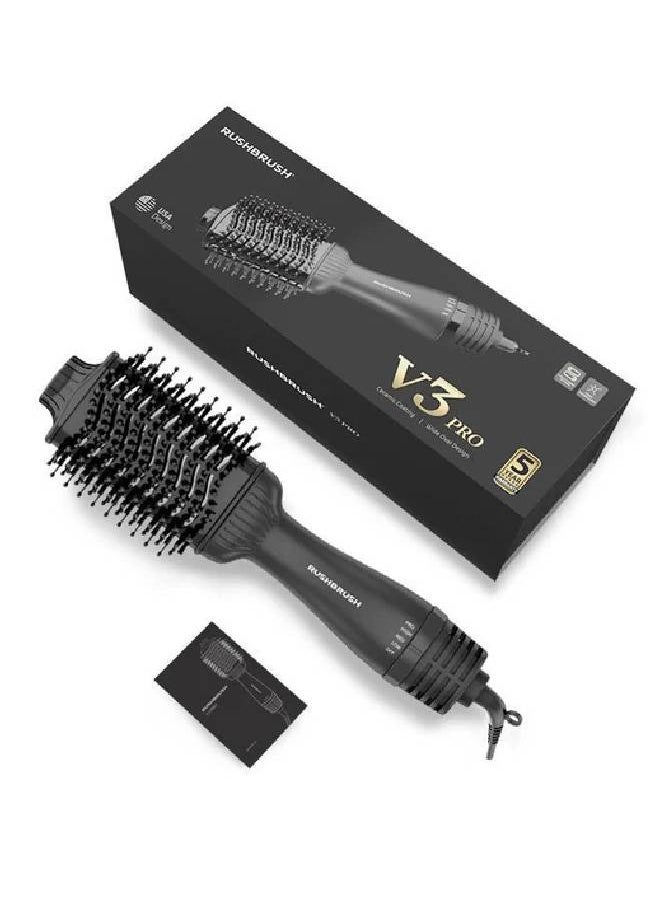 Rush Brush Rush Brush V3 Pro Hair Straightener, 1400W , 3 Speed settings, 4 Temperature - Black  - Image 5