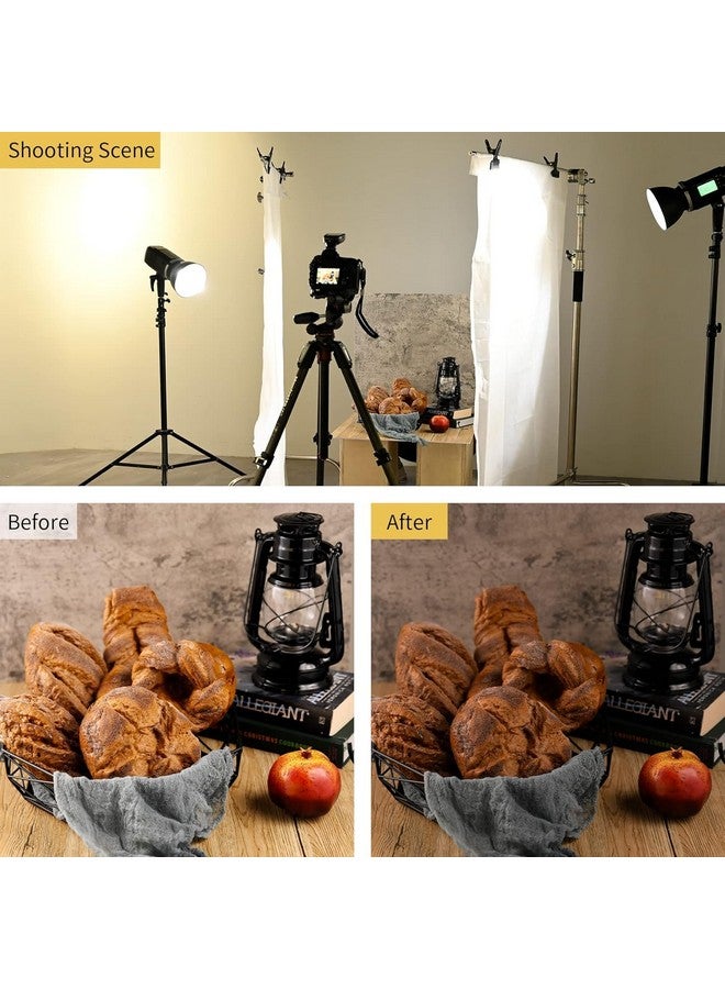 SHOPEE 3.2x5.5 feet/1 x1.7 Meters Nylon Silk White Seamless Diffusion Fabric for Photography Softbox, Light Tent,Product Shoot,Modeling and DIY Lighting Modifier - Image 4