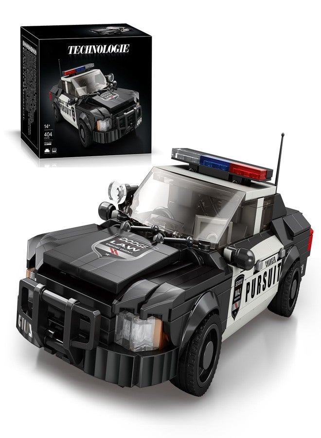NEWABWN Police Car Toy Building Set, Compatible with Small Lego Cars, Custom Racing Car Building Blocks for Adults, Teens and Kids(404 PCS) - Image 1