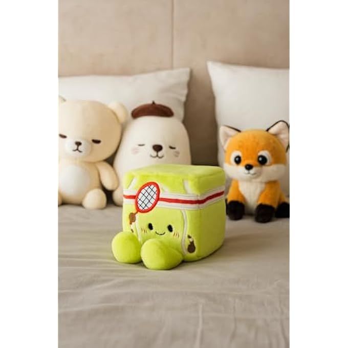 MGM Toy - Squarepal - Tennis - Anti-Stress Plush - 193617 - Memory Foam - Gadget - Gift - Sports - Rehabilitation - Anxiety - Sensory Toy - From 2 Years - Image 4