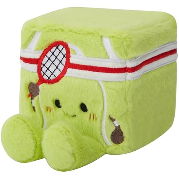 MGM Toy - Squarepal - Tennis - Anti-Stress Plush - 193617 - Memory Foam - Gadget - Gift - Sports - Rehabilitation - Anxiety - Sensory Toy - From 2 Years - Image 1