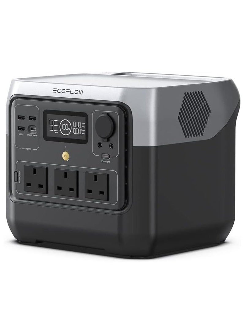 ECOFLOW لوحة شمسية قابلة للطي بوجهين EF ECOFLOW 220 واط، كاملة مع قاعدة قابلة للتعديل، مقاومة للماء IP68 ومتينة للعيش خارج الشبكة ومحطة الطاقة المحمولة EF ECOFLOW RIVER 2 Pro، بطارية LiFePO4 بسعة 768 واط ساعة، شحن سريع خلال 70 دقيقة، 4 مآخذ AC بقوة 800 واط (X-Boost 1600 واط)، مولد شمسي للتخييم في الهواء الطلق/المركبات الترفيهية/الاستخدام المنزلي. - Image 3