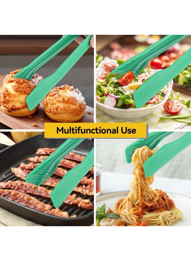 مجموعة ملقط تقديم بلاستيكية من 3PCS، مشبك مطبخ غير لاصق، ملقط خبز صغير ومتوسط كبير ملقط خبز للفرن سلطة شرائح لحم، أدوات تقديم ثلج الخضار وأدوات أدوات التقديم - Image 5