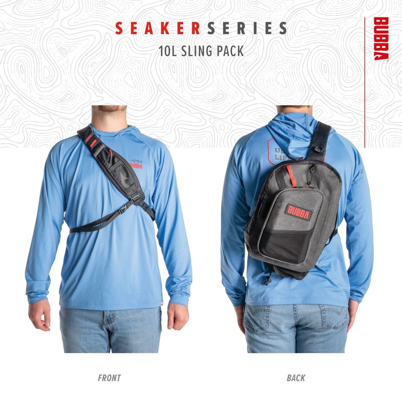 BUBBA Seaker Series Sling Premium Dry Travel Bag with Extreme Weather-Resistant Materials and 10L of Capacity Perfect for Any Angler - Image 4