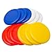 Fun Central HighFlying Excitement 12 Pack 10 Inch Assorted Color Flying Discs Blue Red White Yellow Perfect Backyard Games Sports Summer Beach 4th of July Party Essential - Image 3