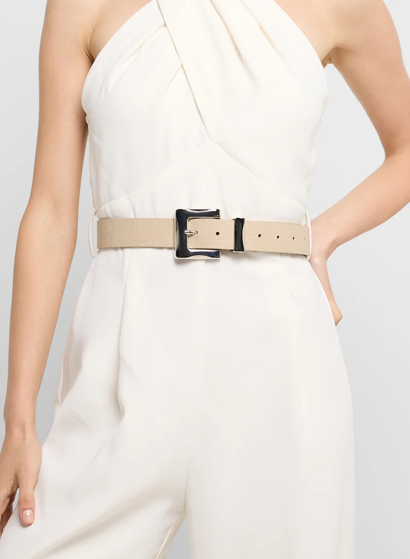 ايلا Square Buckle Belt