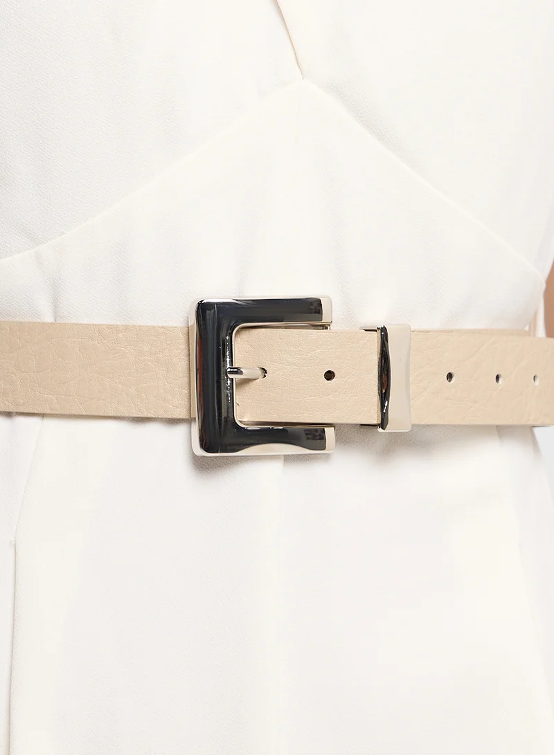 ايلا Square Buckle Belt