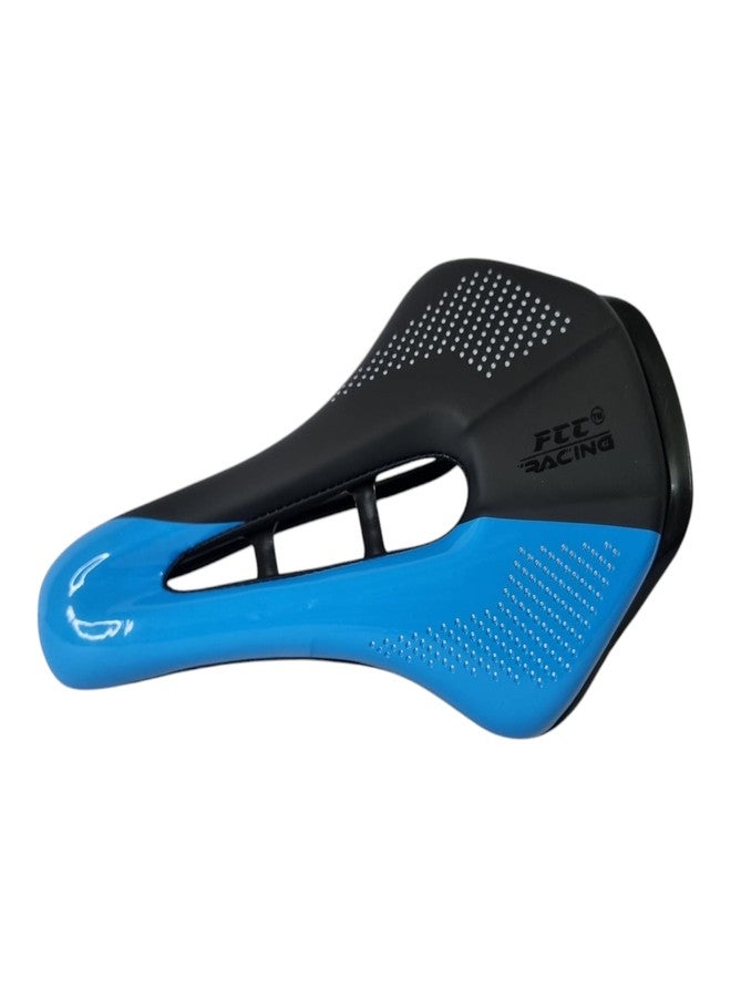 FCCRACING FCC Racing Bicycle Saddle FRS -03 Comfortable, Lightweight, PU Leather Bike Seat for MTB & Road Bikes - Image 1