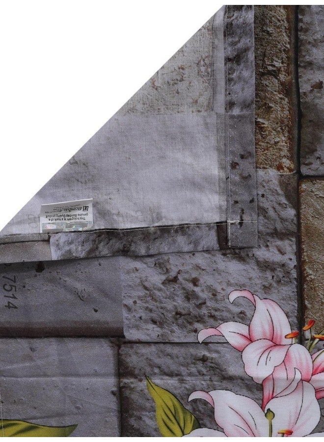 Bombay Dyeing King Sheet Set, 100% Pure Cotton, 200 Thread Count, King Size Bedsheet with 2 Pillow Covers, Super Soft, Saphhire Bedsheets Collection (Grey) - Image 3