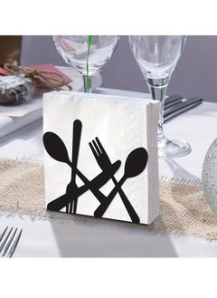 Generic 1pc Stainless Steel Paper Towel Holder Dispenser for Kitchen Countertops and Restaurants - Convenient and Durable Napkin Holder for Family Tables  - Image 3
