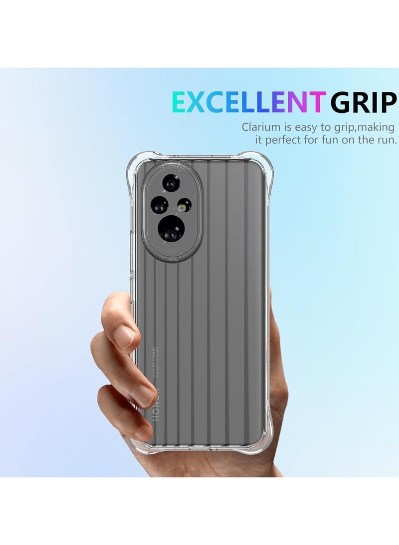 general Case Compatible with Honor 200 Pro 5G Cover Ultra Thin Transparent Silicone Soft TPU Protective Airbag Anti-Shock Case - Image 3