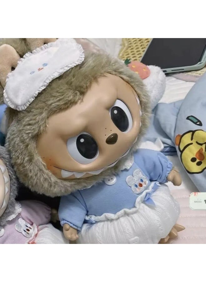 LABUBU 38cm Plush Doll Clothes for Labubu Rubber Toy 