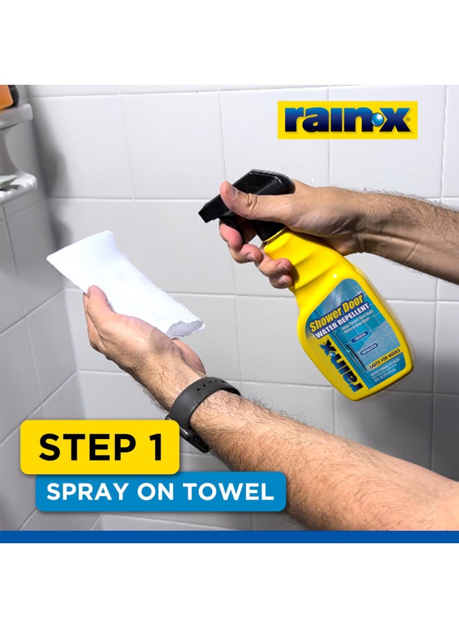 Rain-X - Rain-X 630023 Shower Door Water Repellent, 16 fl. oz. - Image 1