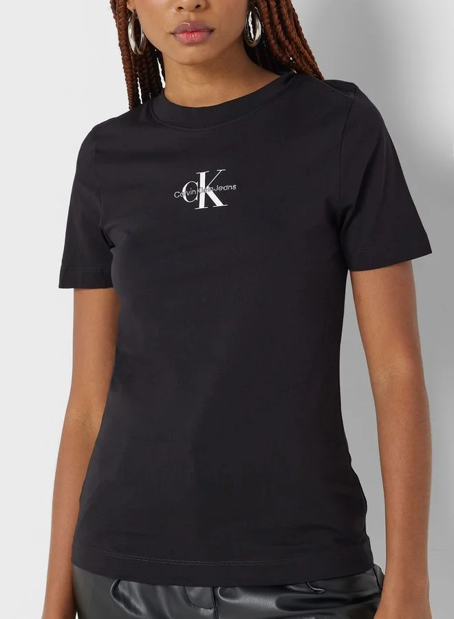 Calvin Klein Jeans Crew Neck Logo T-Shirt