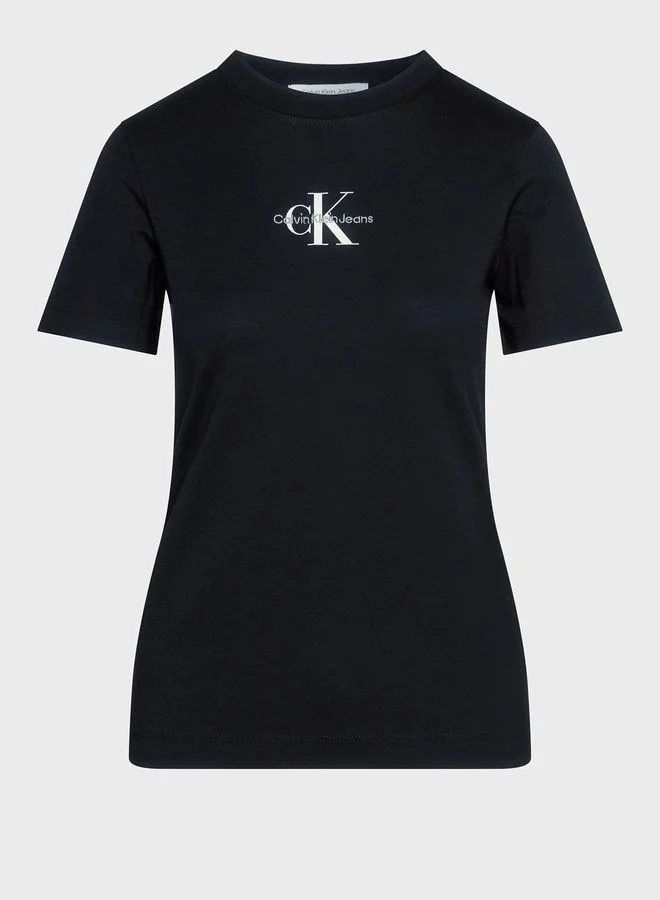 Calvin Klein Jeans Crew Neck Logo T-Shirt