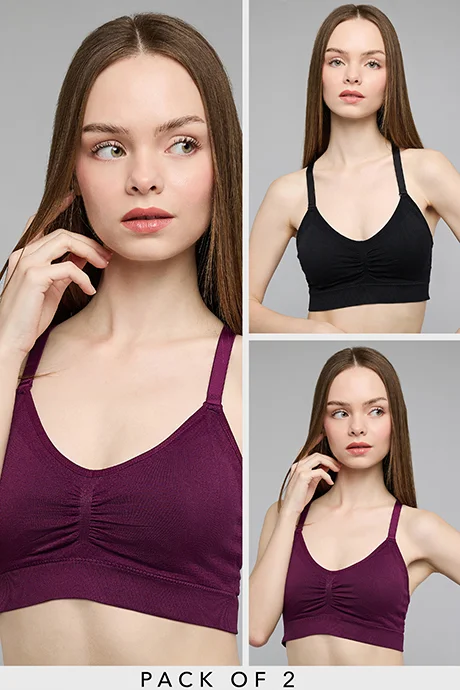أر أند بي 2 Pack Racer Back Sports Bras