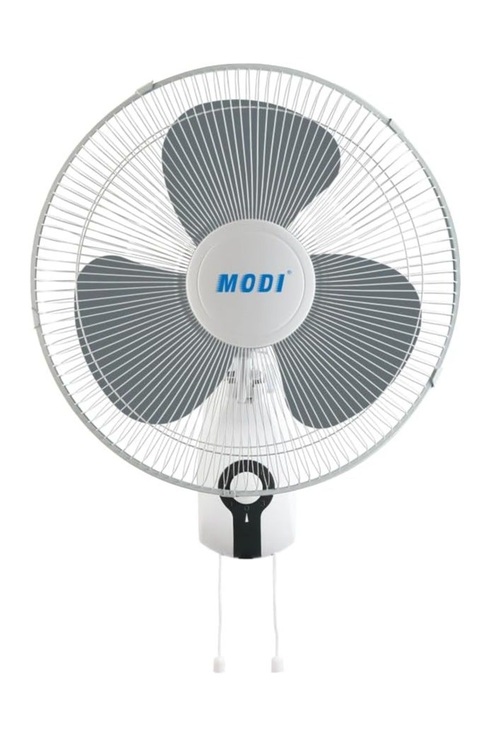 مودي مروحة حائط MODI 3 سرعات 45 واط بيضاء عبوة من قطعتين  - Image 1