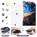 Mys Aurora 500 Pieces Puzzles for Adults Starry Night Wooden Puzzles Unique Shaped Jigsaw Puzzle Birthday Scenery Gift Challenging Family Game for Kids and Adults 159 159 Inches - Image 4