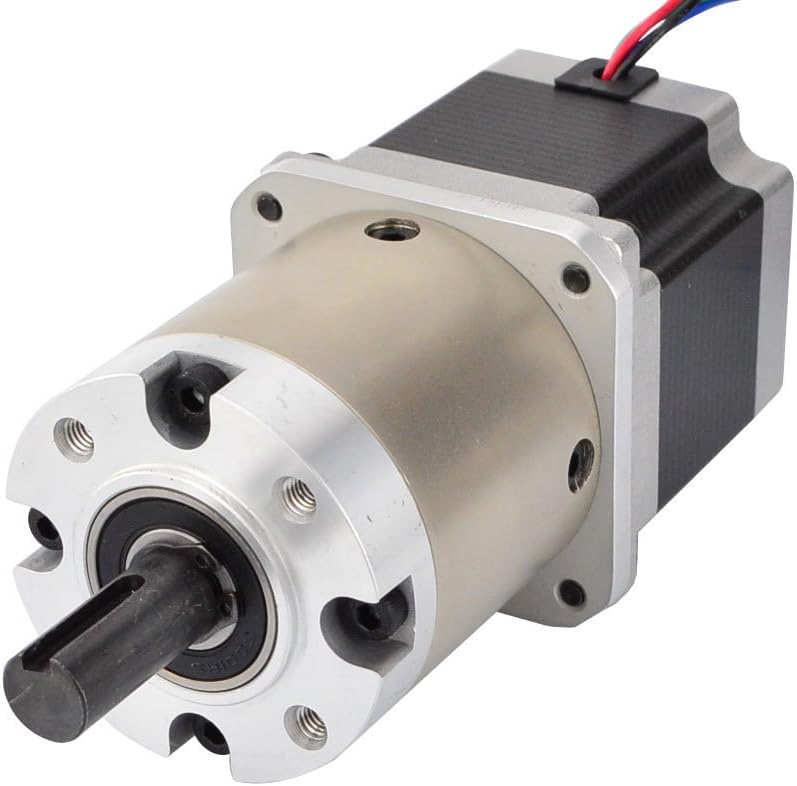 STEPPERONLINE 15:1 Planetary Gearbox Nema 23 Stepper Motor 2.8A for DIY CNC Mill Lathe Router - Image 1