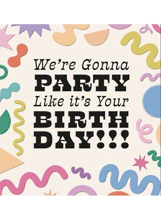 Pigment Pigment Studio Blom Gonna Party Greeting Card
