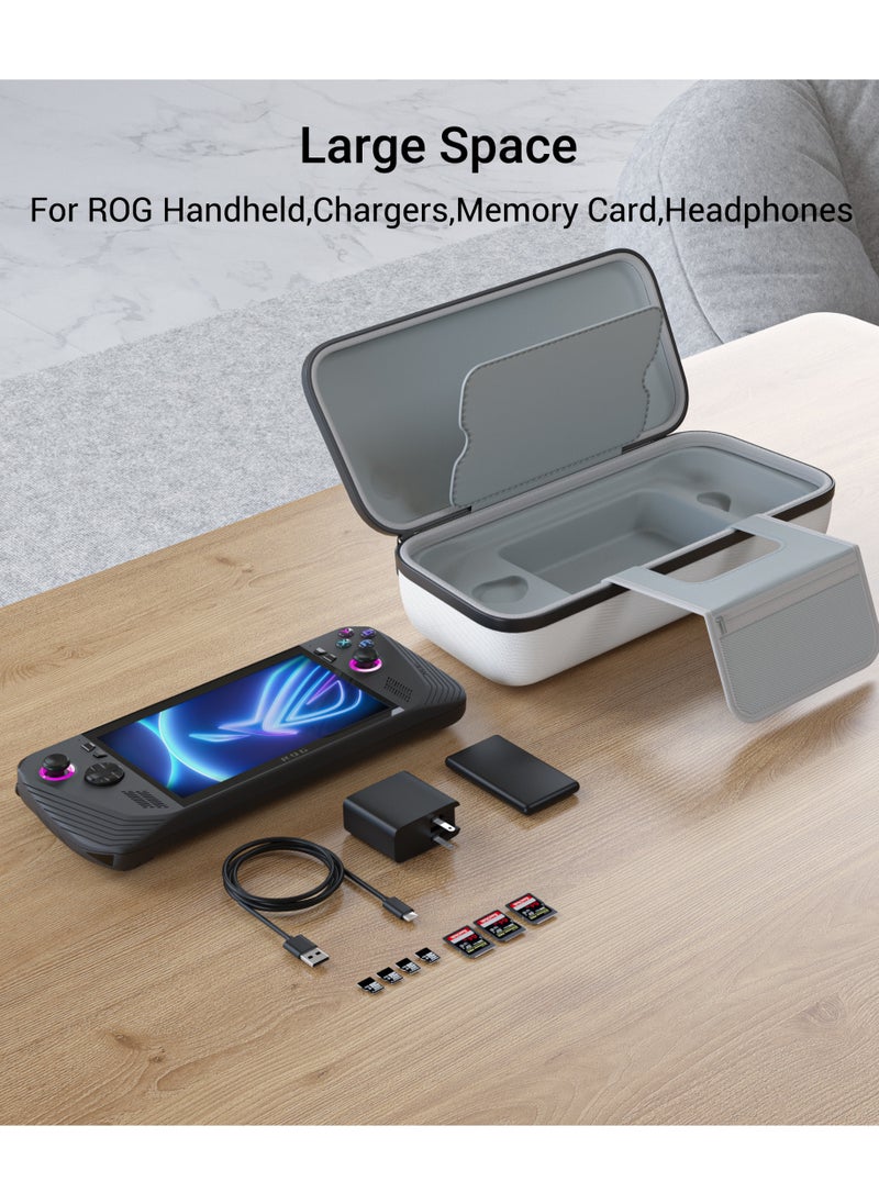 E500 | Storage case for Asus Rog Ally & Rog Ally X | White