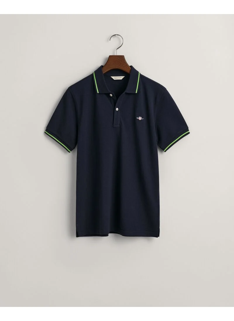 غانت Gant Teens Tipped Piqué Polo Shirt