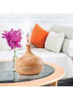 HISTORY LIFESTYLE History Lifestyle 550ml Essential Oil Diffuser Premium 5 in 1 Ultrasonic Aromatherapy Scented Oil Diffuser Vaporizer Humidifier Timer and AutoOff 7 LED LightColors  - Image 5