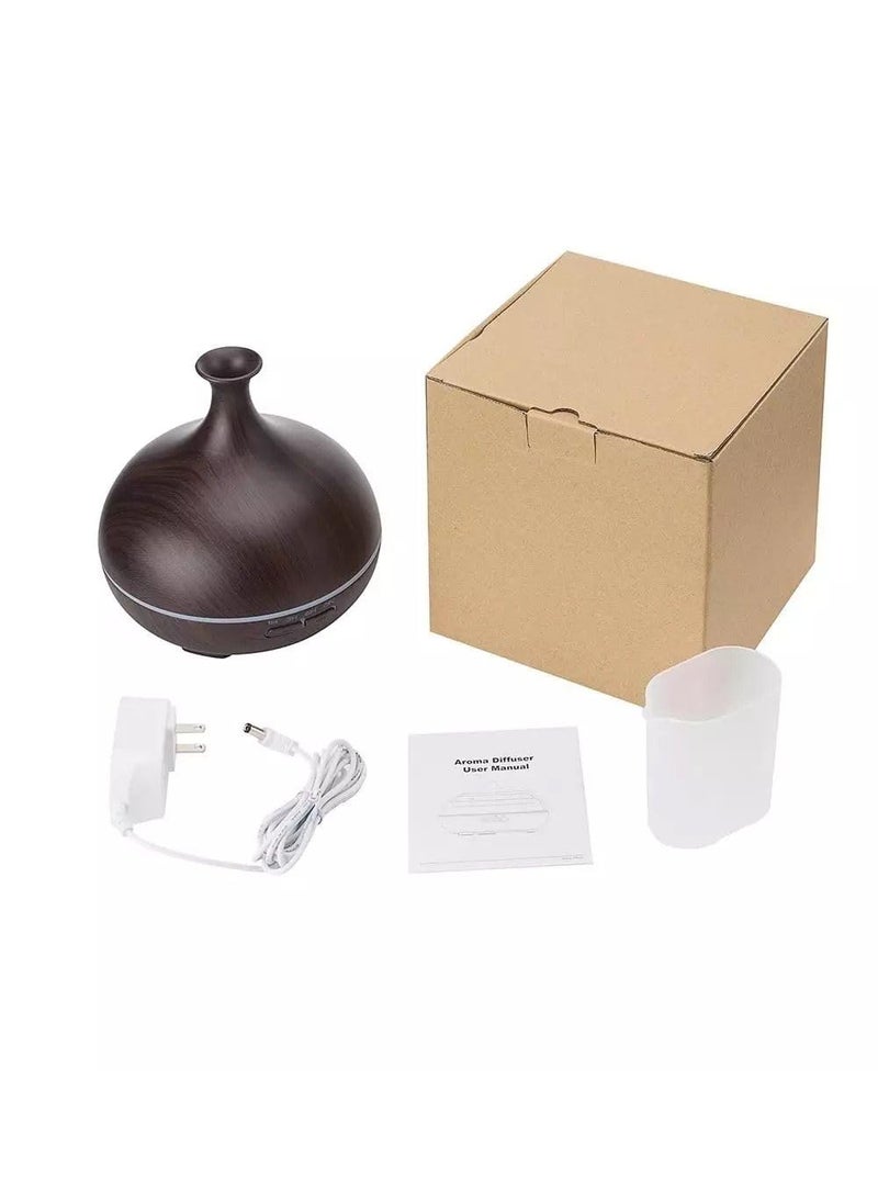 HISTORY LIFESTYLE - History Lifestyle 550ml Essential Oil Diffuser Premium 5 in 1 Ultrasonic Aromatherapy Scented Oil Diffuser Vaporizer Humidifier Timer and AutoOff 7 LED LightColors - Image 1