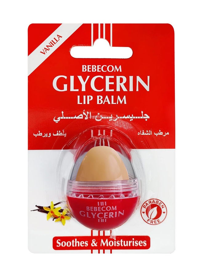 Bebecom Soothes & Moisturises Glycerin Lip Balm Vanilla 10g - Image 1