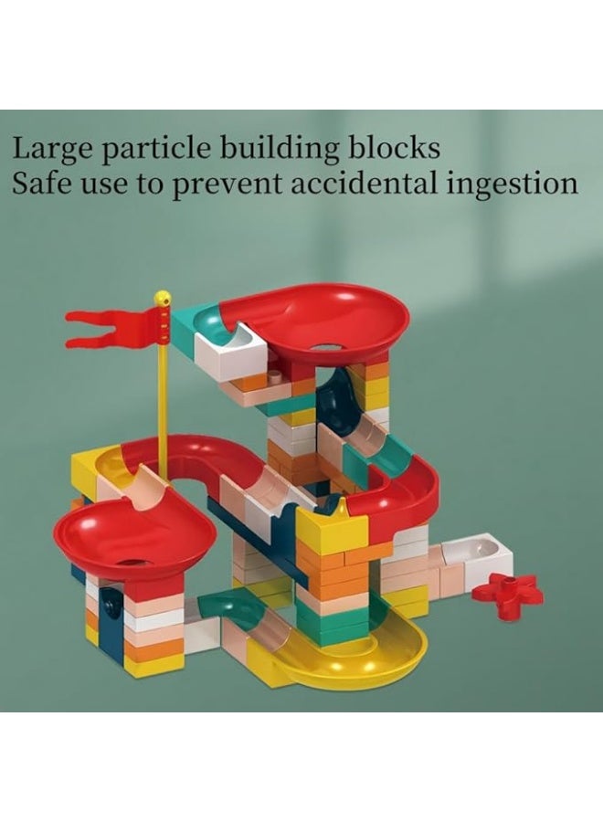 Vixplorn This 2-in-1 multi-functional building block table and chair set for children contains 63 building blocks and includes storage space for water, sand, and school supplies. It's perfect for children aged 2 and up, allowing them to play in water and sand. - Image 5