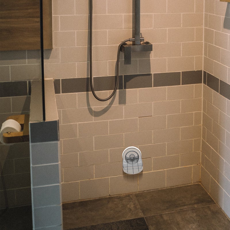 🚽 مسند قدم بلاستيكي للاستحمام مقاوم للانزلاق مجموعة 2 قطعة - Image 3