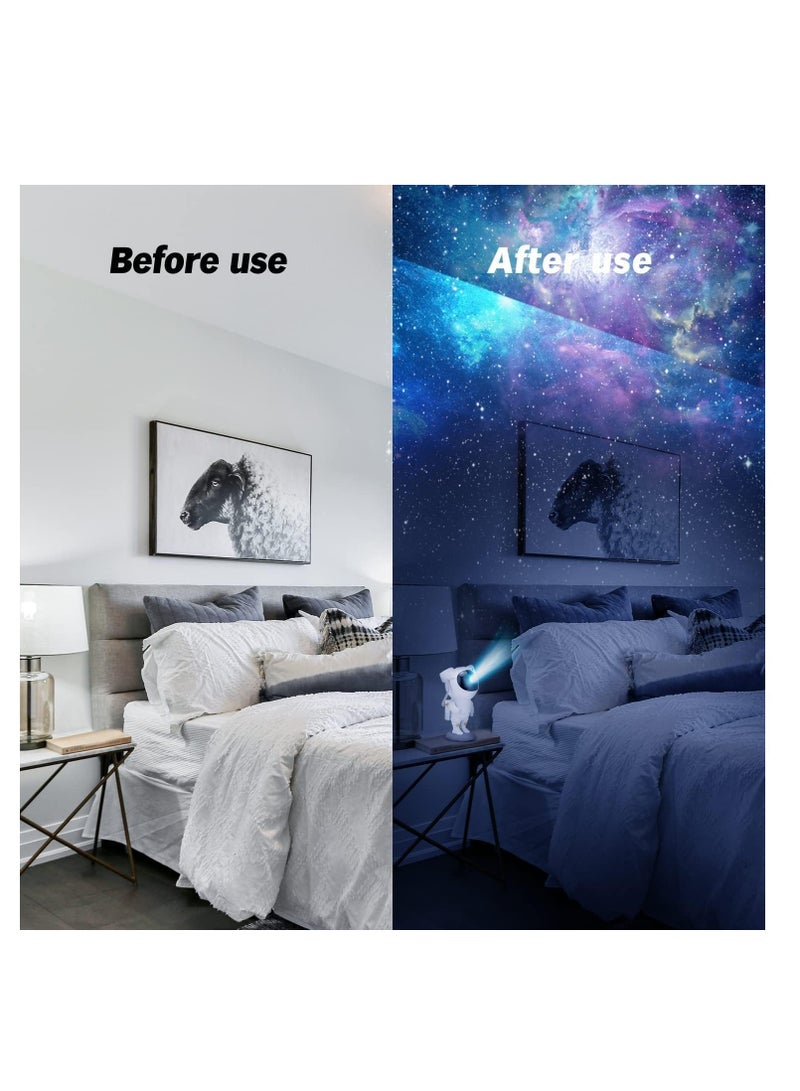 Star Projector Galaxy Night Light  Astronaut Space Projector Remote, Kids Room Decor Aesthetic - Image 2