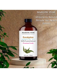 Majestic Pure Eucalyptus Essential Oil - 118 ml | 100% Pure and Natural | Premium Grade Essential Oils for Aromatherapy, Diffusers, Skin, Massage and Humidifiers |  - Image 5