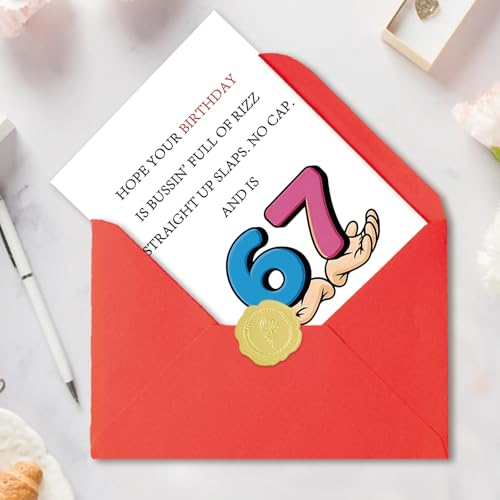 Amorista Funny Birthday Card for Teens, Humorous Birthday Decorations Gifts for 15th 16th 17th 18th 21st Boys Girls, Perfect Ideal for Teenagers with Modern Slang - Image 5
