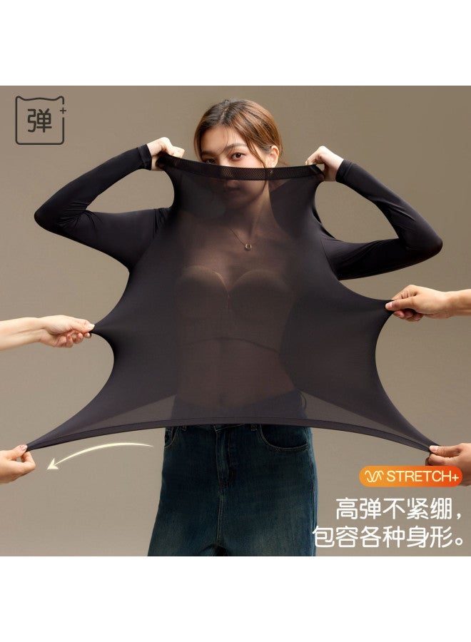 MIIOW Autumn Women'S Base T-Shirt With Hyaluronic Acid Moisturizing Long Sleeve Base Shirt For Women - Image 5