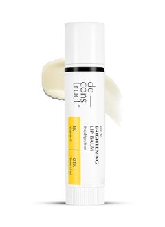Deconstruct Brightening Lip Balm with SPF 30 | For Dark, Pigmented, Dry, Flaky Lips | Brightens Pigmented Lips| Lip Balm for Glossy Buttery Soft Pink Lips | (4 gm)  - Image 1