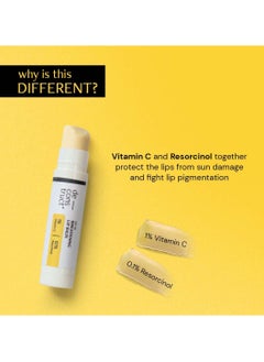 Deconstruct Brightening Lip Balm with SPF 30 | For Dark, Pigmented, Dry, Flaky Lips | Brightens Pigmented Lips| Lip Balm for Glossy Buttery Soft Pink Lips | (4 gm)  - Image 2