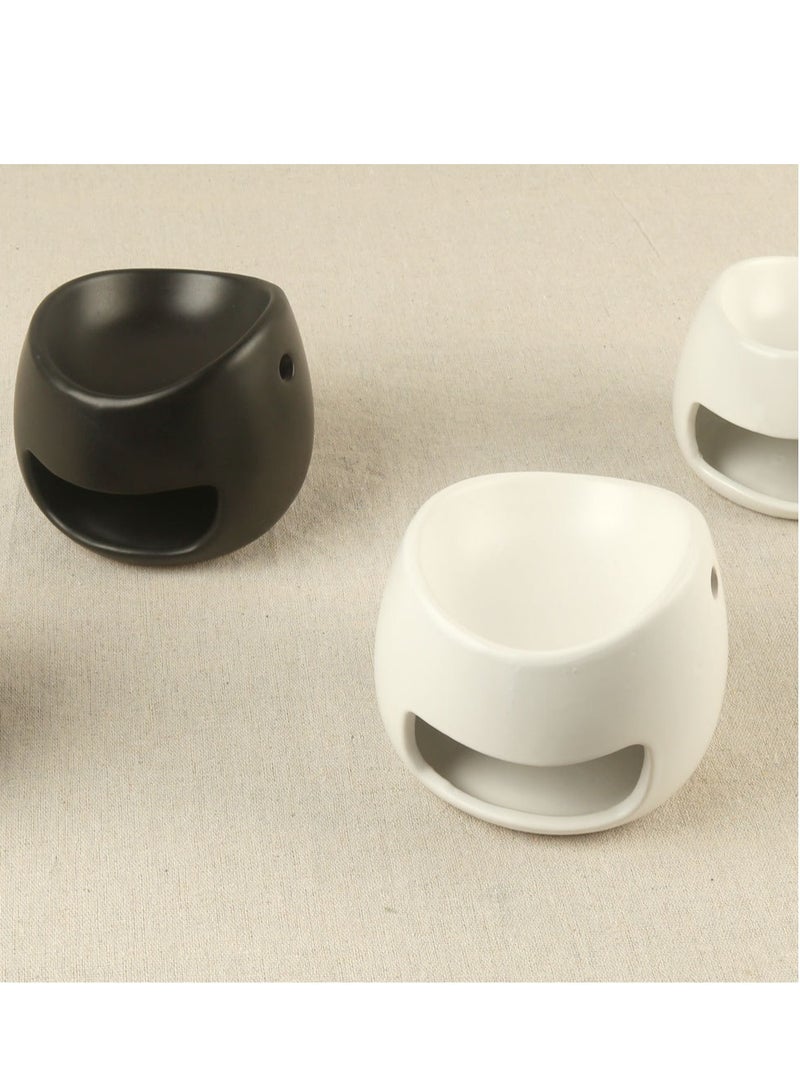 Essential Oil Candle Warmers Ceramic Tealight Holder Aroma Oil Burner Womdee Oil Burner Aromatherapy Oil Warmer Home Bedroom Decoration - Image 5