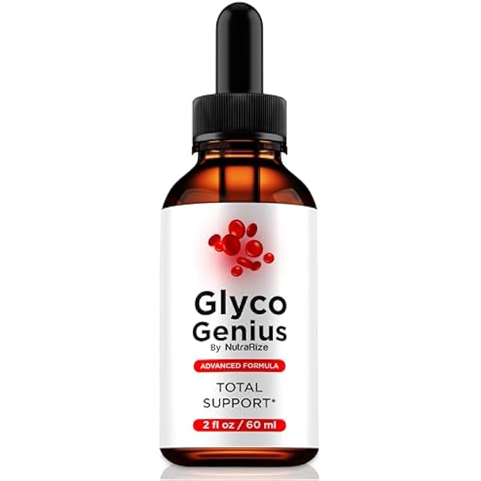 NutraRize Glyco Genius, Official GlycoGenius Liquid Dropper, Superior Blend to Support Healthy Levels, All-Natural Formula for Everyday Use, Glyco Genius En Gotas Review (30 Servings) - Image 1