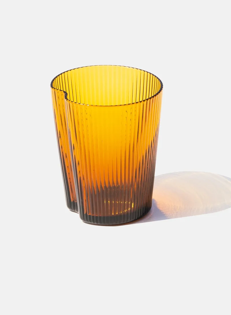 Zafferano Handy Glass Tumber Amber Ø.83x100mm. CL.33,5