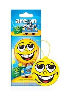 Smile 3 Pcs Hanging Paper Card Air Freshener, Coconut, Black Crystal, Fresh Air - pzsku/Z3F57583DAC19ED142DBBZ/45/_/1672756732/80244a34-a843-4199-bba1-3d79818c9b87